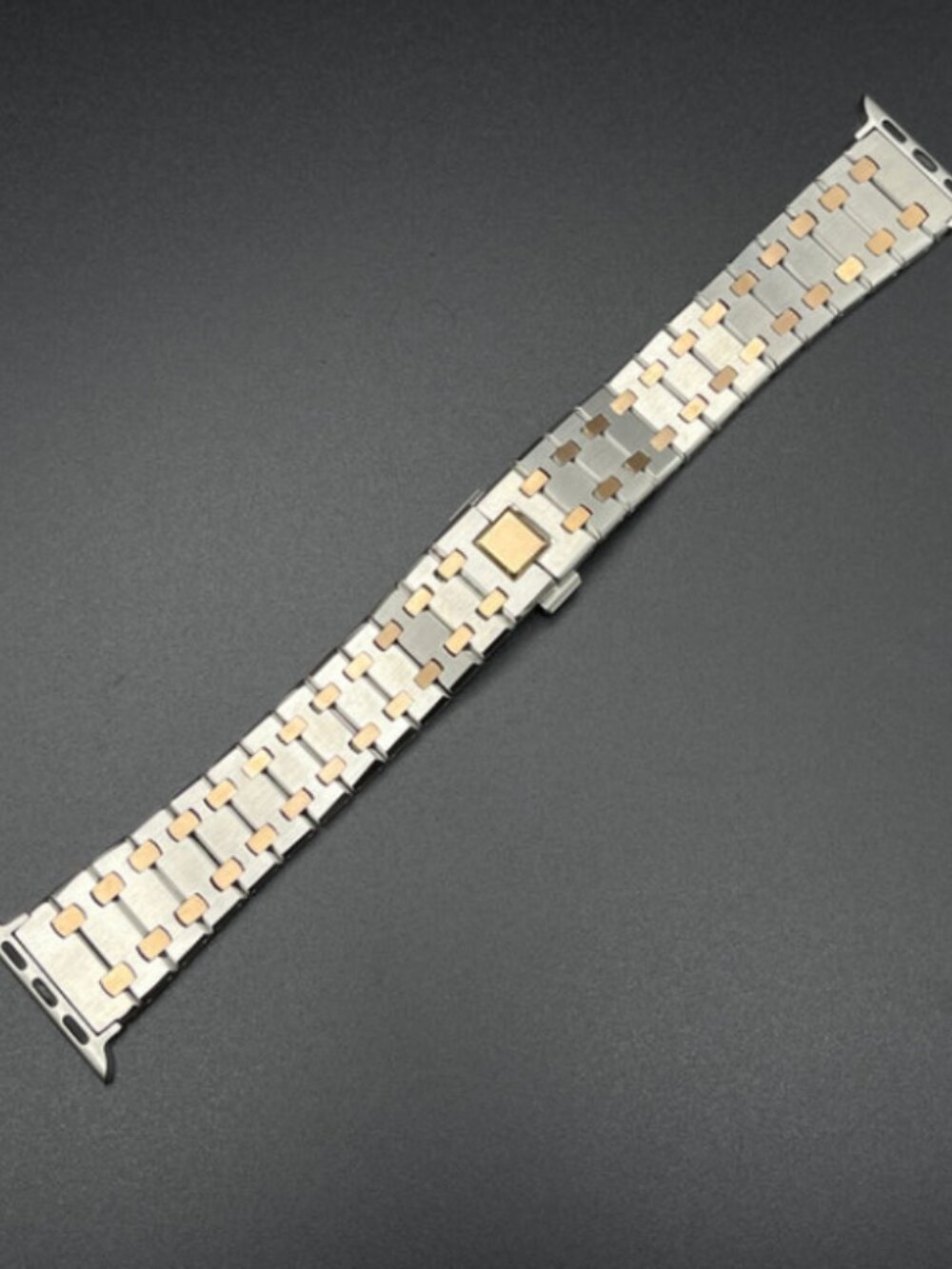 Apple Style AP Replacement Steel Bracelet (Steel and Rose Gold)